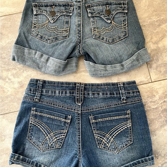 2 Pair of So & bu Denim Shorts - Picture 2 of 2
